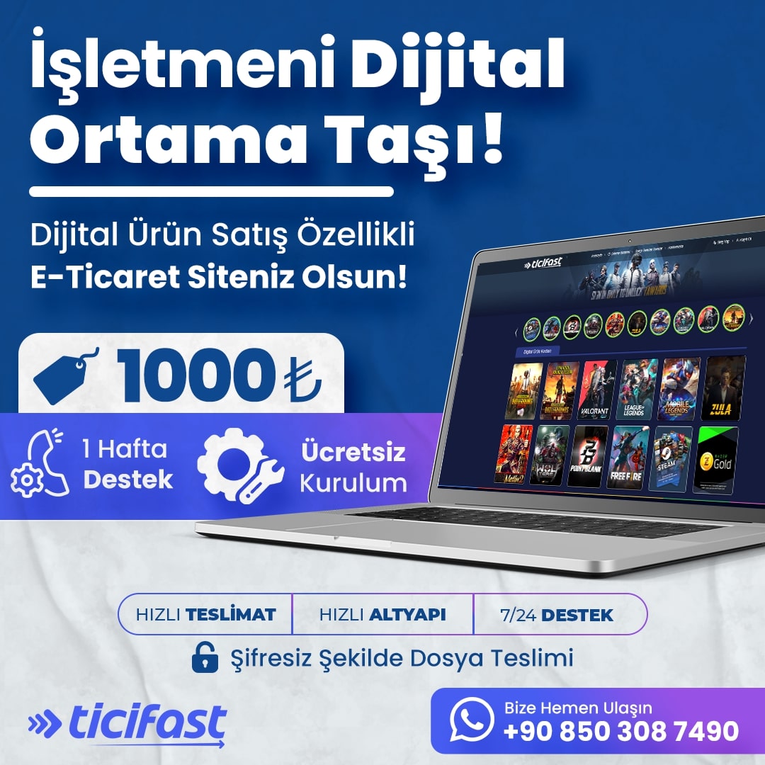 E-Ticaret Yazılımları